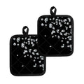 Diamond Gems Print Pot Holders