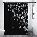 Diamond Gems Print Premium Shower Curtain