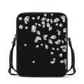 Diamond Gems Print Rectangular Crossbody Bag