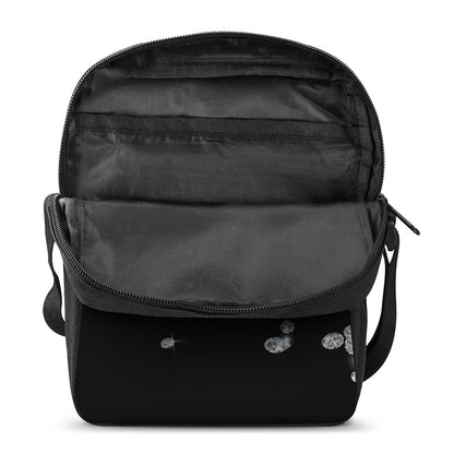 Diamond Gems Print Rectangular Crossbody Bag