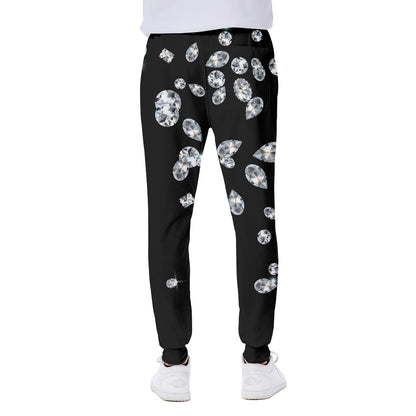 Diamond Gems Print Scuba Joggers