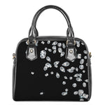 Diamond Gems Print Shoulder Handbag