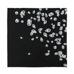 Diamond Gems Print Silk Bandana