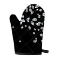 Diamond Gems Print Single Oven Mitt