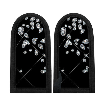 Diamond Gems Print Skillet Handle Cover