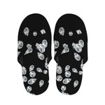 Diamond Gems Print Slippers