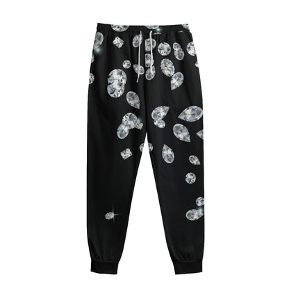 Diamond Gems Print Sweatpants