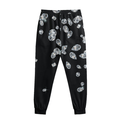 Diamond Gems Print Sweatpants