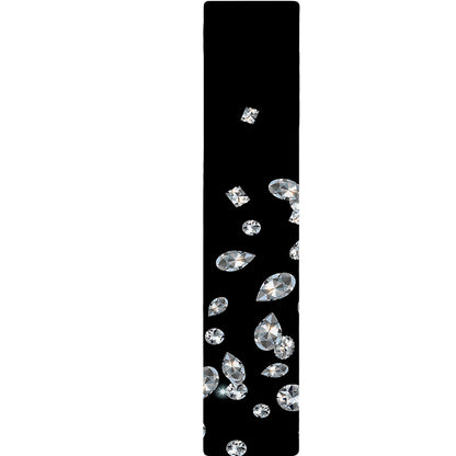 Diamond Gems Print Table Runner