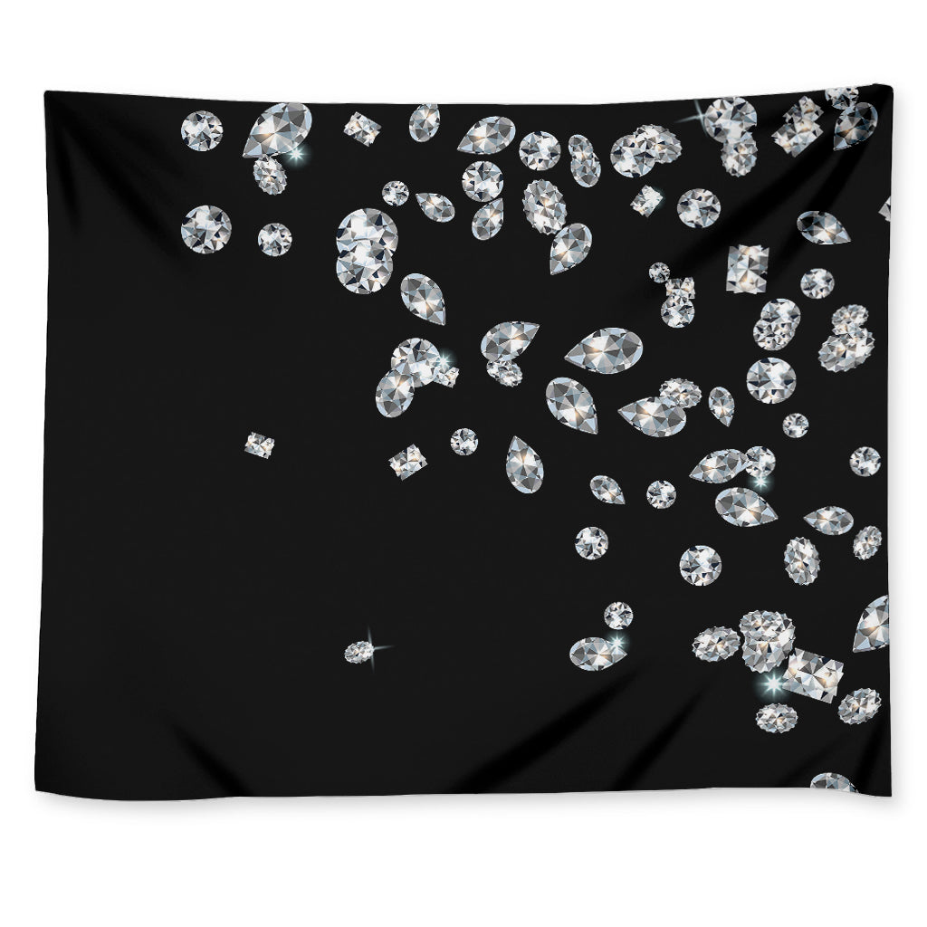 Diamond Gems Print Tapestry