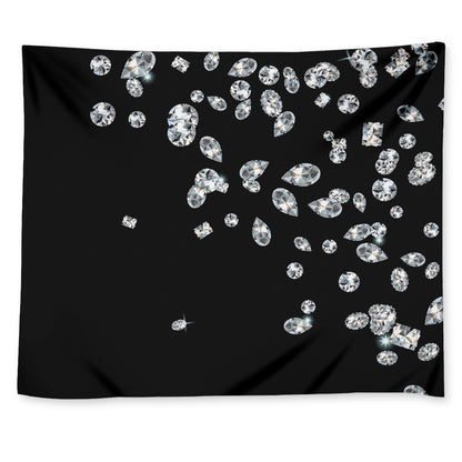 Diamond Gems Print Tapestry