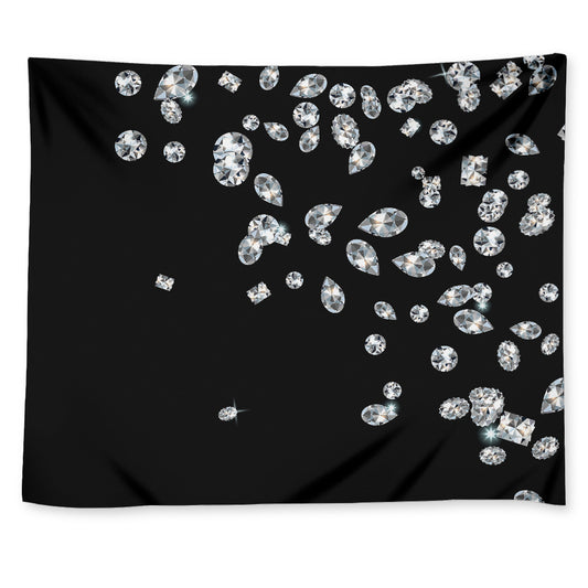 Diamond Gems Print Tapestry