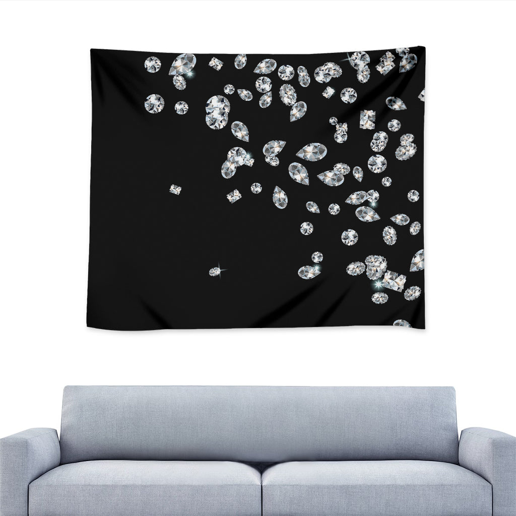 Diamond Gems Print Tapestry