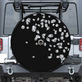 Diamond Gems Print Tire Cover With Camera Hole
