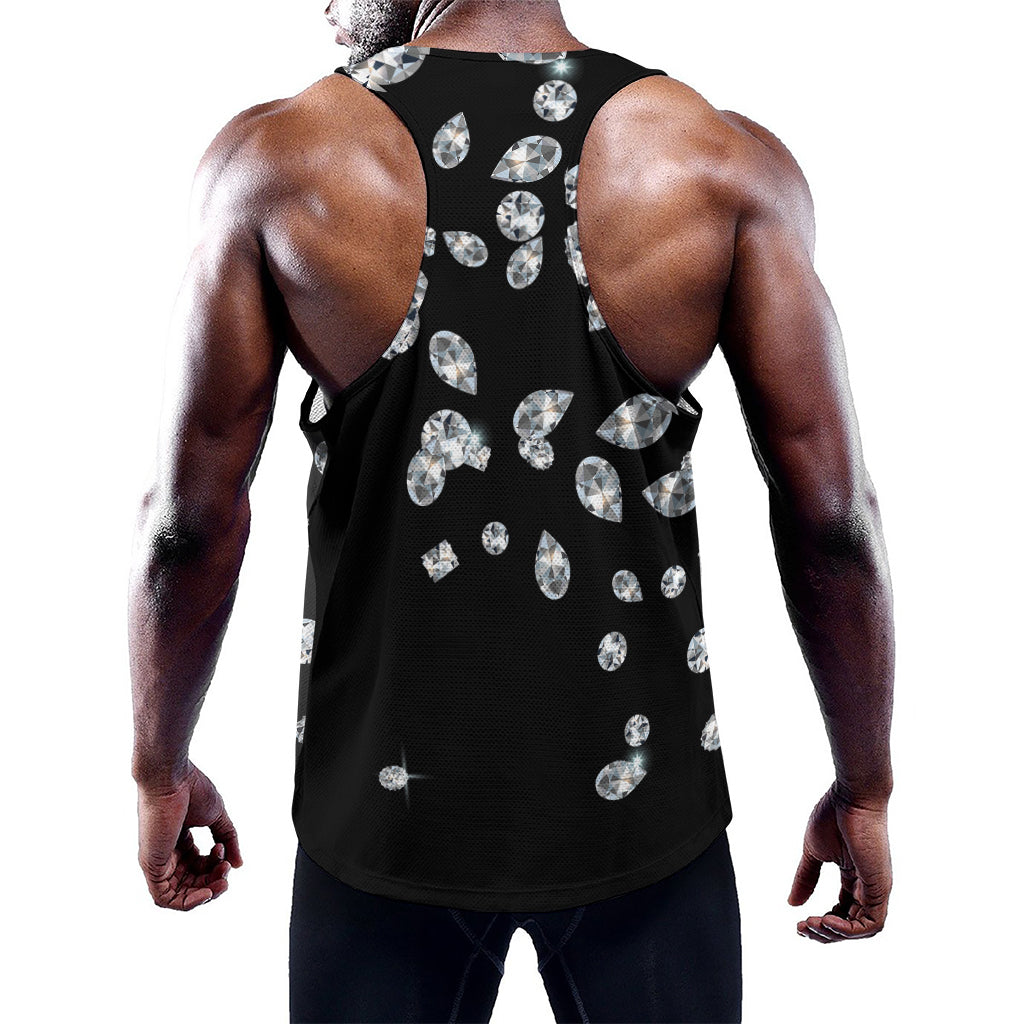 Diamond Gems Print Training Tank Top