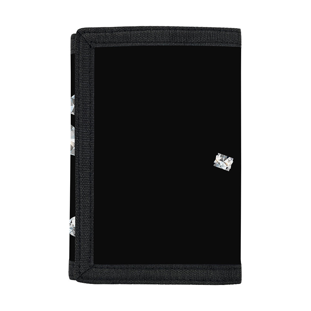 Diamond Gems Print Trifold Wallet
