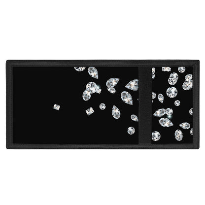 Diamond Gems Print Trifold Wallet