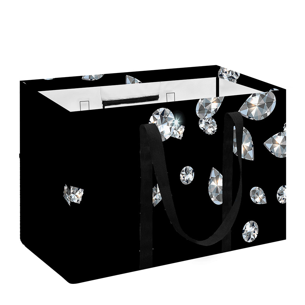 Diamond Gems Print Utility Tote Bag