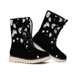 Diamond Gems Print Winter Boots