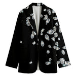 Diamond Gems Print Women's Blazer
