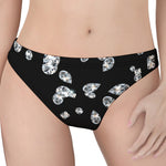 Diamond Gems Print Women's Thong