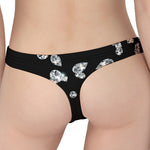 Diamond Gems Print Women's Thong