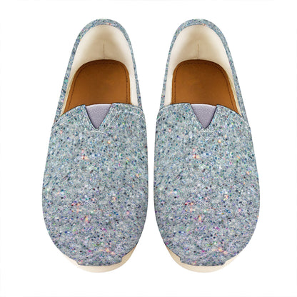 Diamond Glitter Artwork Print (NOT Real Glitter) Casual Shoes