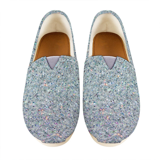 Diamond Glitter Artwork Print (NOT Real Glitter) Casual Shoes