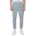 Diamond (NOT Real) Glitter Print Joggers