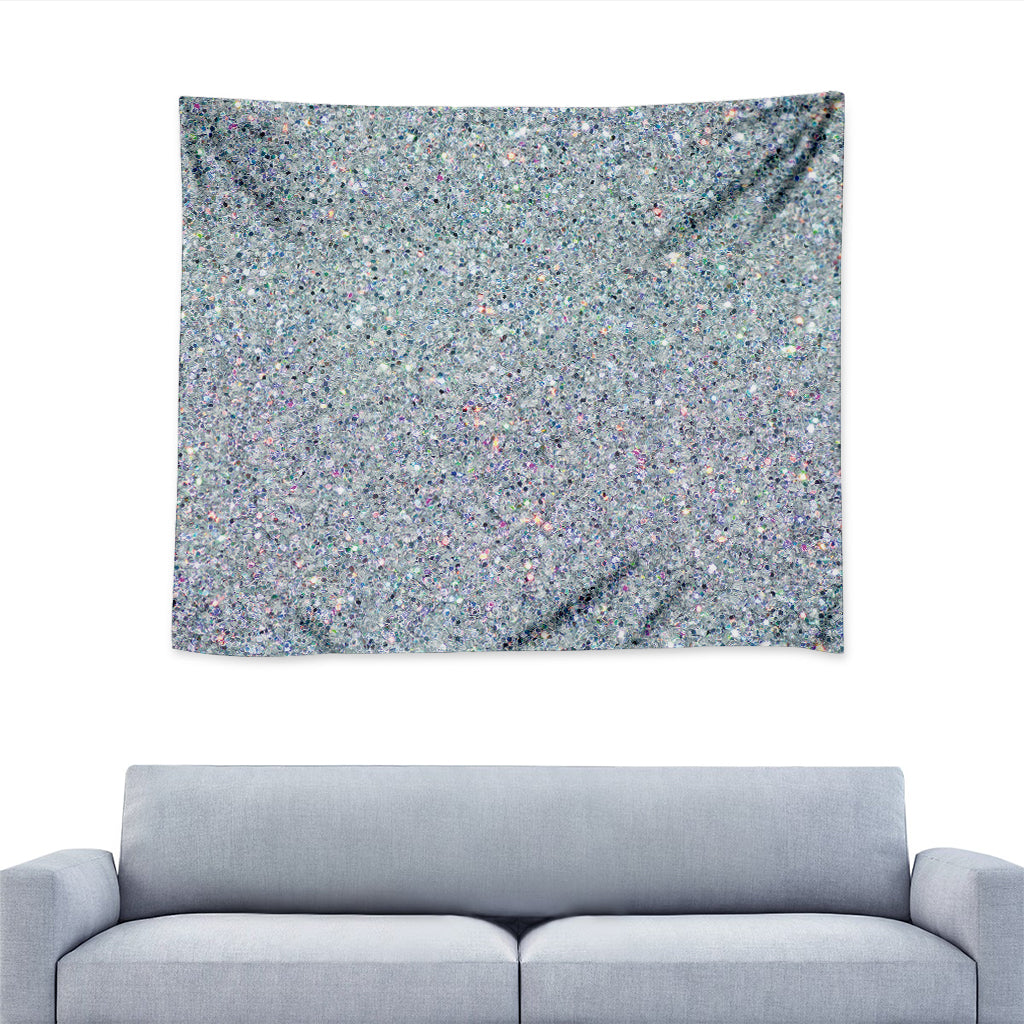 Diamond Glitter Artwork Print (NOT Real Glitter) Tapestry