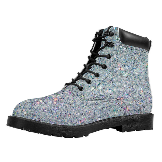 Diamond Glitter Artwork Print (NOT Real Glitter) Work Boots