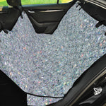 Diamond (NOT Real) Glitter Print Pet Car Back Seat Cover