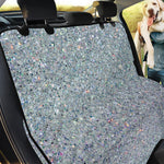 Diamond (NOT Real) Glitter Print Pet Car Back Seat Cover