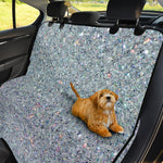 Diamond (NOT Real) Glitter Print Pet Car Back Seat Cover