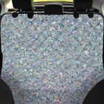 Diamond (NOT Real) Glitter Print Pet Car Back Seat Cover