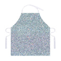Diamond (NOT Real) Glitter Print Adjustable Apron