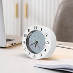 Diamond (NOT Real) Glitter Print Alarm Clock