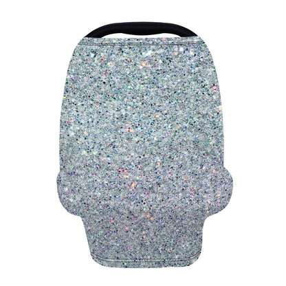 Diamond (NOT Real) Glitter Print Baby Seat Cover