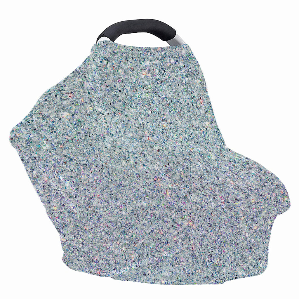 Diamond (NOT Real) Glitter Print Baby Seat Cover