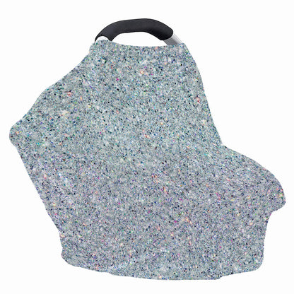 Diamond (NOT Real) Glitter Print Baby Seat Cover