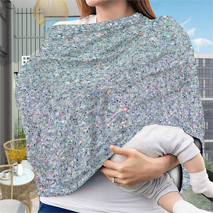 Diamond (NOT Real) Glitter Print Baby Seat Cover