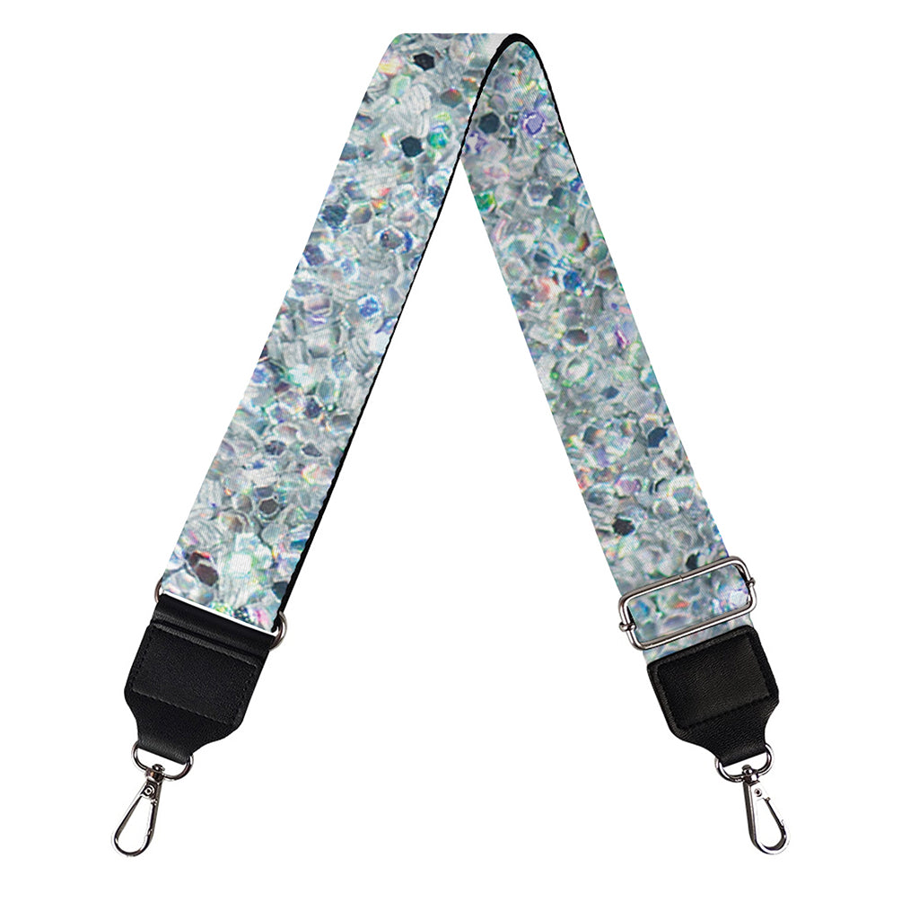 Diamond (NOT Real) Glitter Print Bag Strap