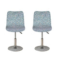 Diamond (NOT Real) Glitter Print Bar Stool Covers