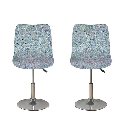 Diamond (NOT Real) Glitter Print Bar Stool Covers