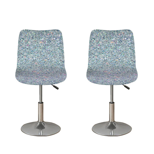 Diamond (NOT Real) Glitter Print Bar Stool Covers