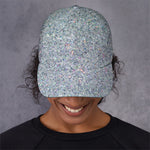 Diamond (NOT Real) Glitter Print Baseball Cap