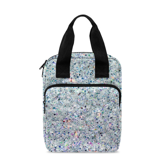Diamond (NOT Real) Glitter Print Bible Tote Bag