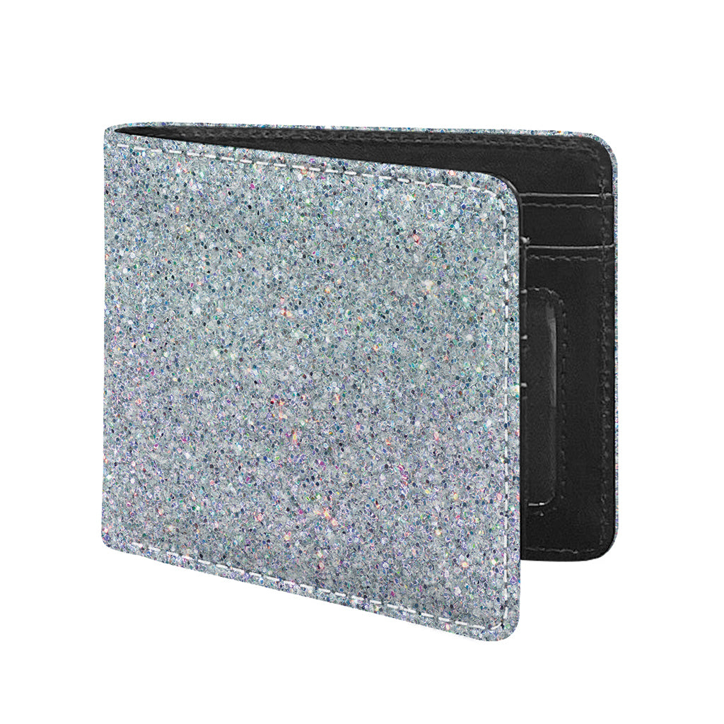 Diamond (NOT Real) Glitter Print Bifold Wallet