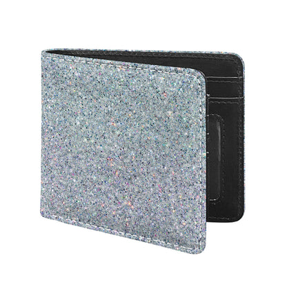 Diamond (NOT Real) Glitter Print Bifold Wallet