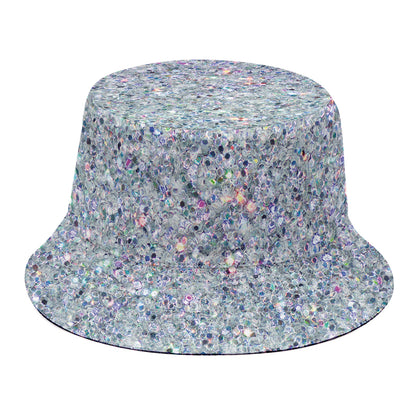 Diamond (NOT Real) Glitter Print Bucket Hat